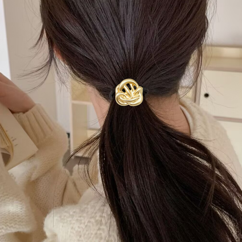 优雅女生必备批发价高品质厂家直销定制logo 文字发饰