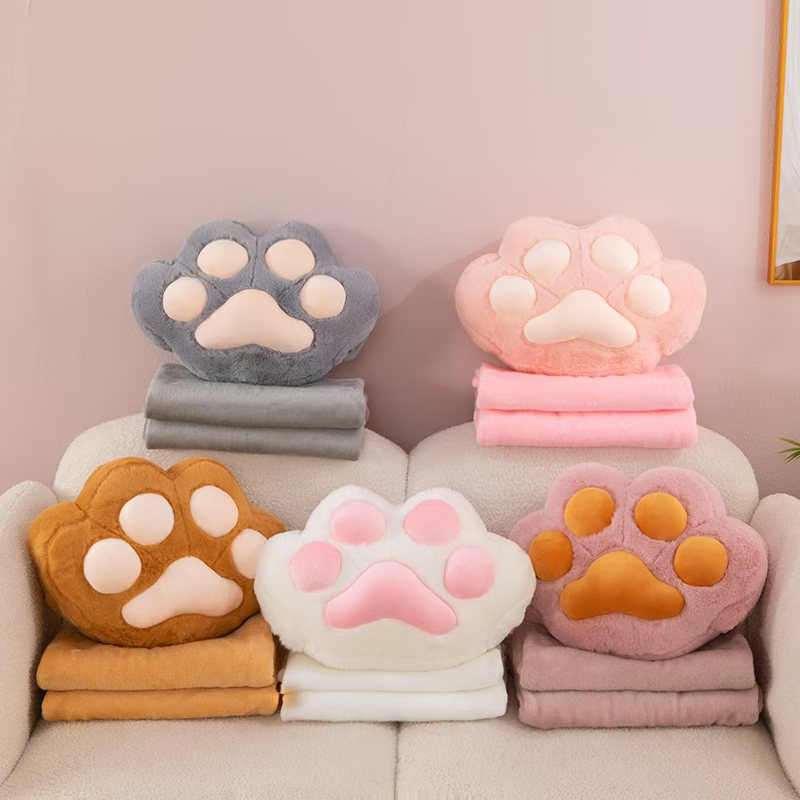 Garras de pelo mantas de aire acondicionado cojines de peluche fundas de muñeca de algodón mollusca protector tarjetas dulces regalos pequeños adornos peluche juguetes