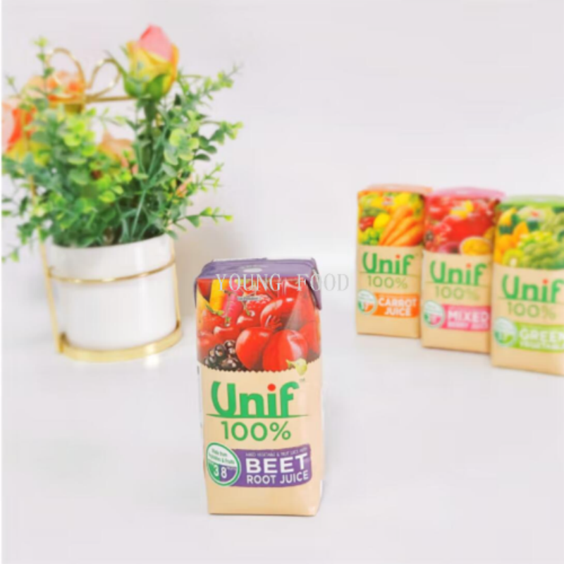 批发包邮统一Unif100%复合果蔬汁饮料200ml 多种莓果蔬菜果蔬汁