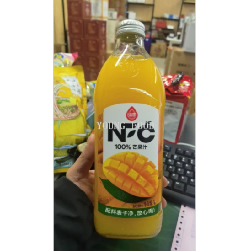 批发包邮休闲食品饮料水果汁天然饮品聚会畅饮 动康100%苹果汁1L详情3