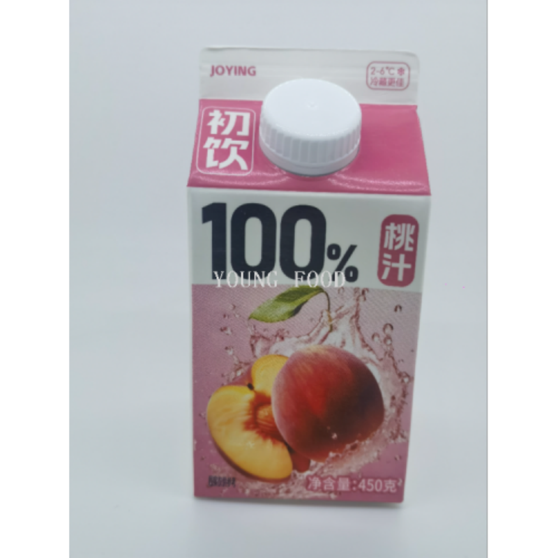 包邮批发休闲食品零食水果汁饮料饮品初饮新鲜屋100%芒果汁450g详情8