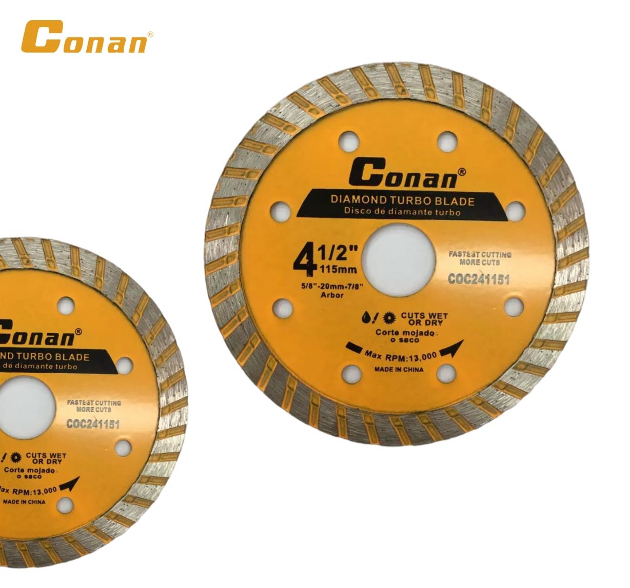 电动工具配件湿片干片波纹片合金锯片切割片12