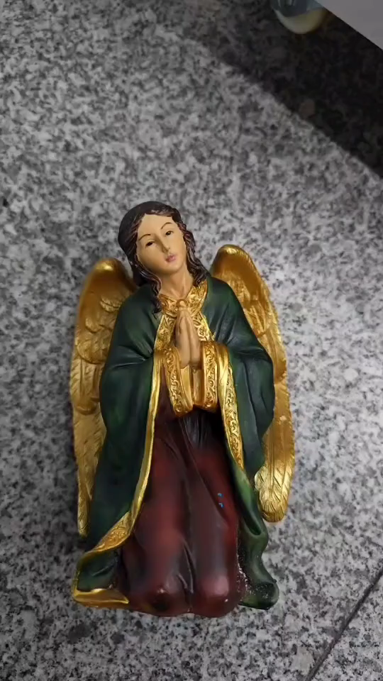 彩绘树脂工艺品宗教马槽摆件摆件摆件细节图