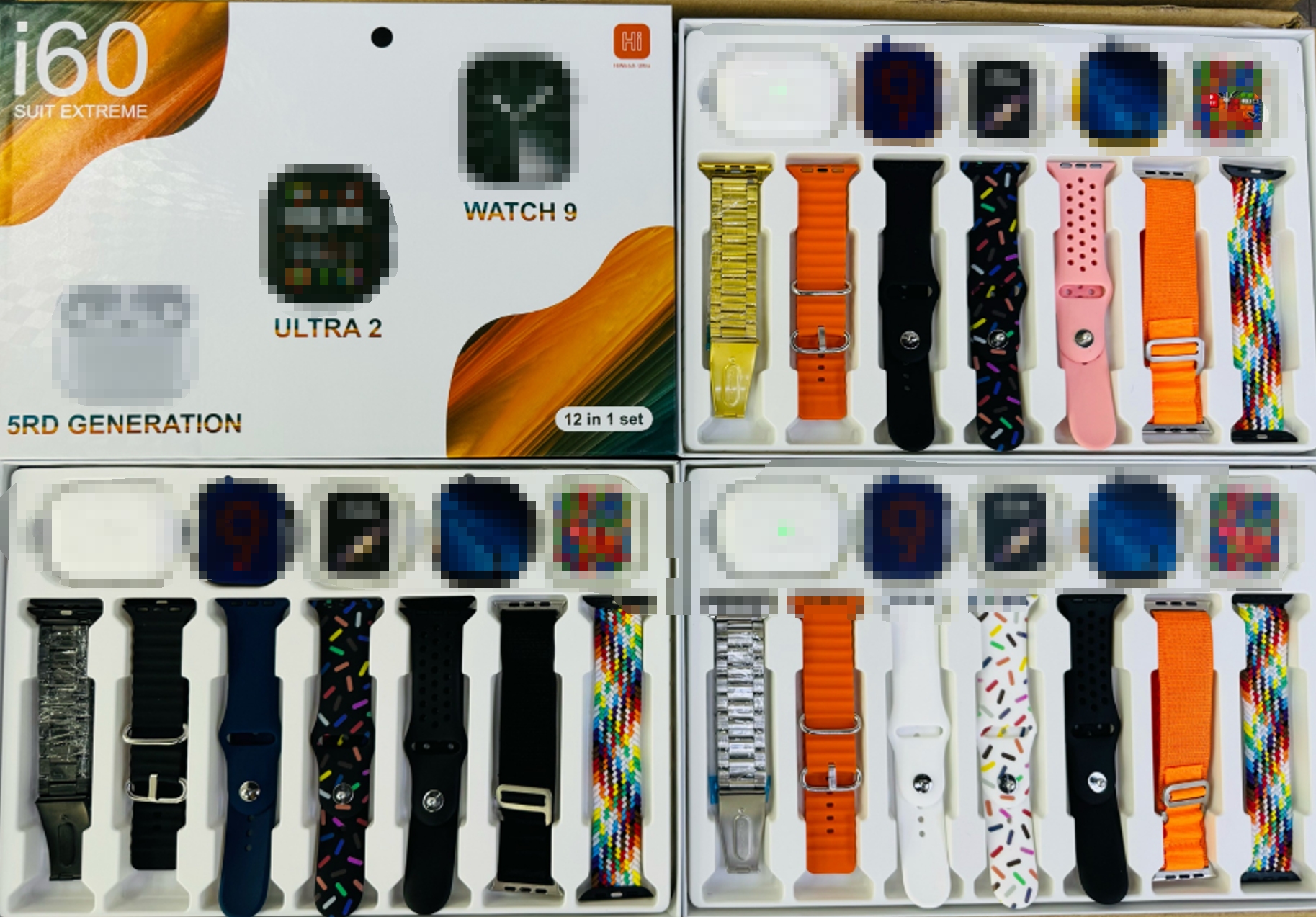 i60 SUIT EXTREME新品12合一套装智能手表