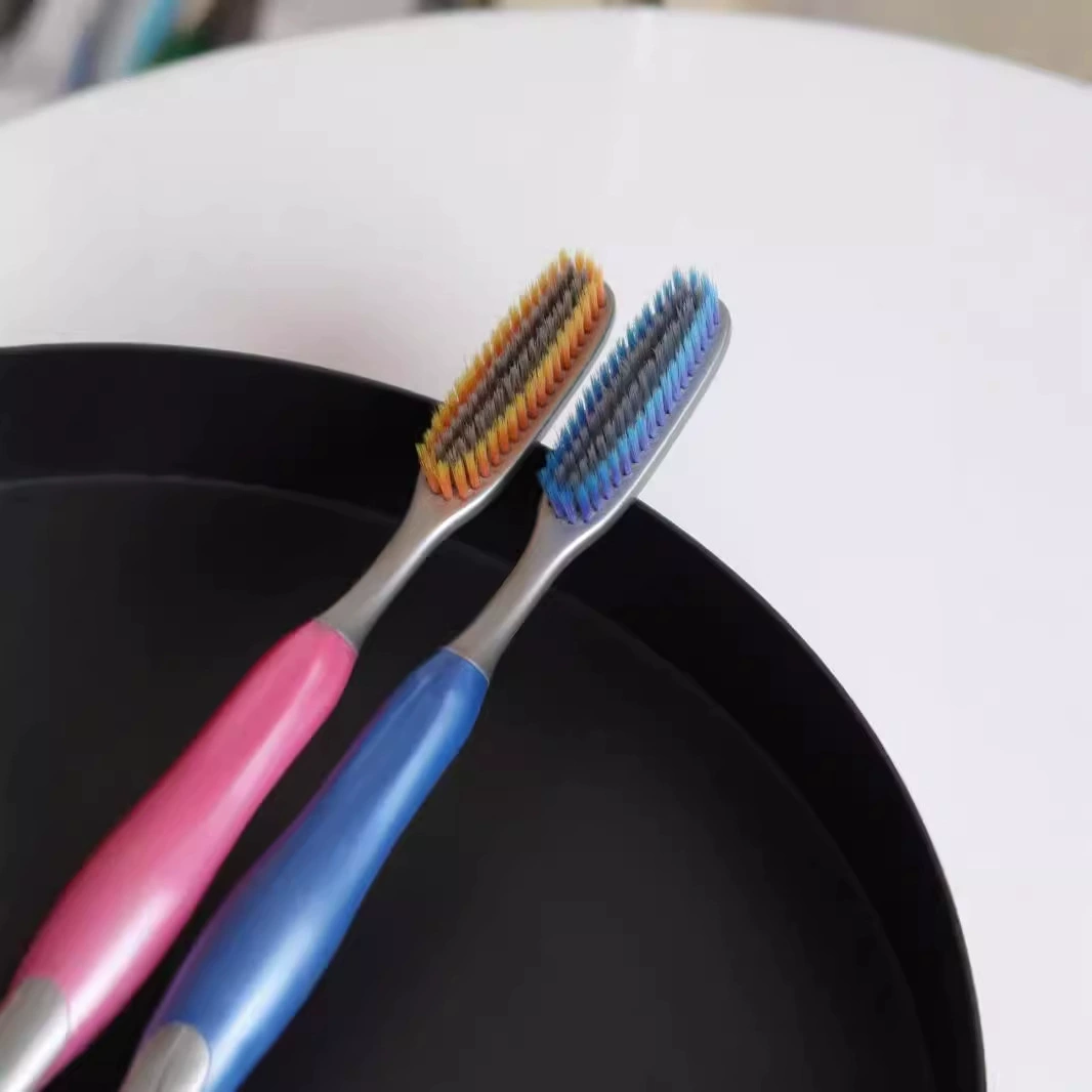 Honey Pear Dual-Effect Slimming Long-head Toothbrush, a high-end toothbrush imported from Japan, is suitable for cleaning and protecting gums. It is a fine soft-bristled toothbrush Specification image