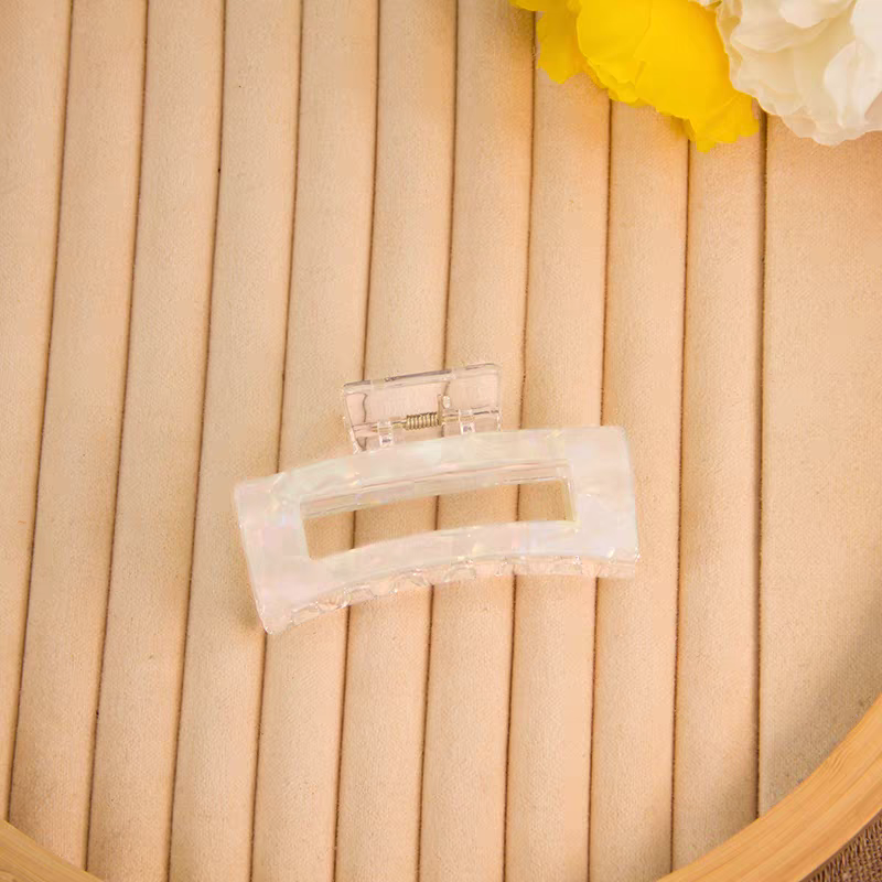 Acrylic hair clips, grab clips, headwear, hair accessories, 2025 popular hair clips, hair styling decorations, elegant and fashionable accessories for women, hair clips Specification image