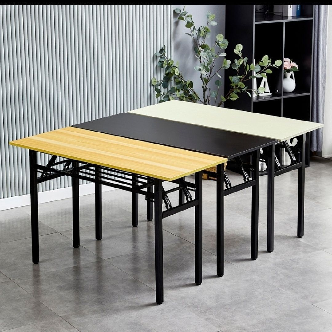 便捷折叠桌子简易长方形培训桌餐桌小桌子学习桌家用书桌摆摊桌子