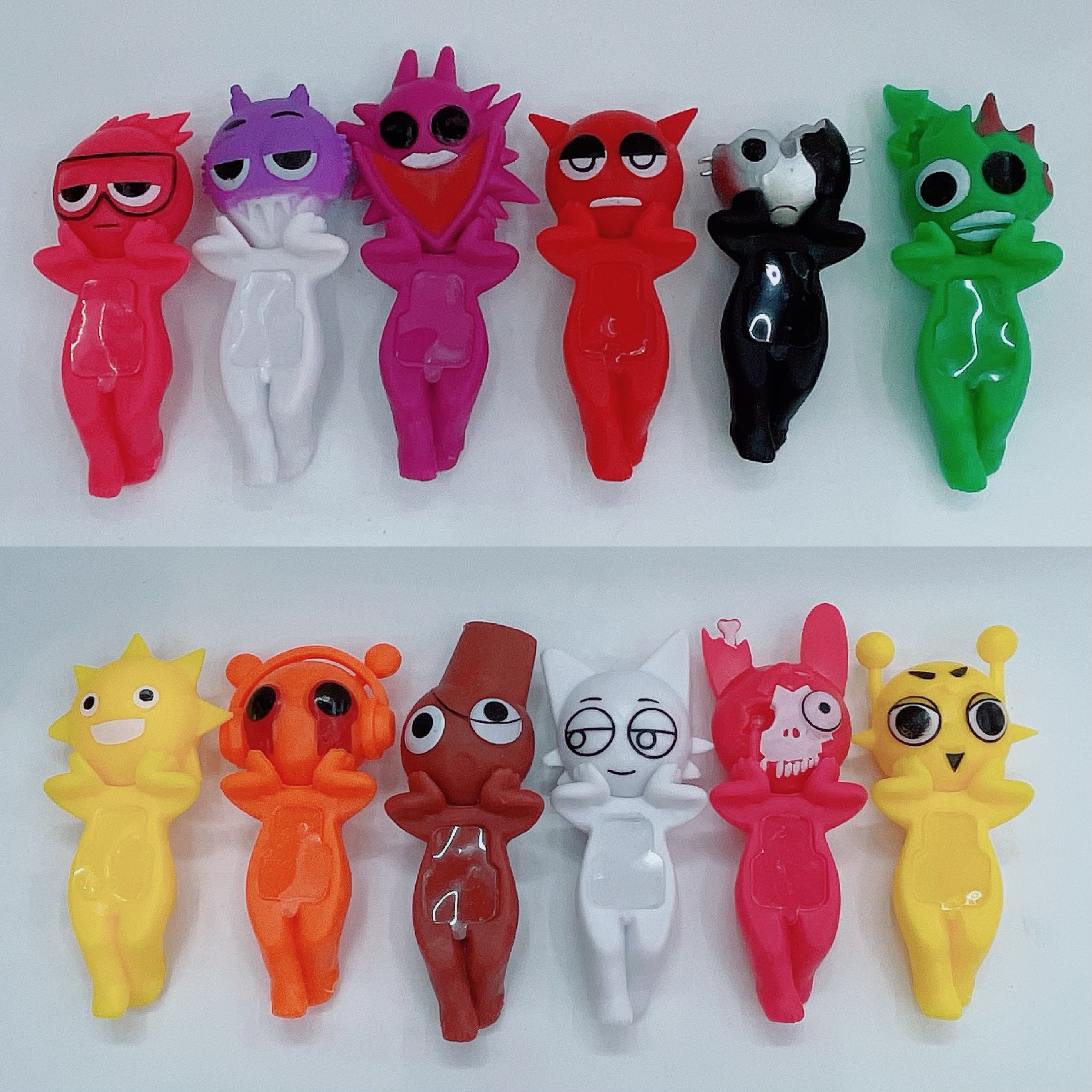 天使娃娃 节奏盒子 趴趴托腮模型车载电脑摆件手机挂件批发详情1