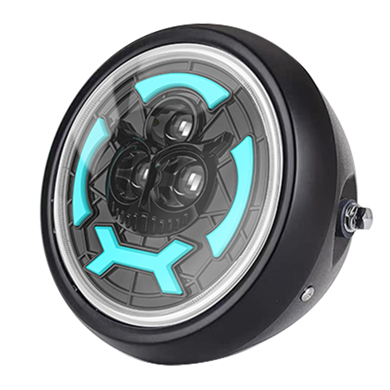 Motorcycle general LED external headlights Motorcycle electric front headlights near and far full figure