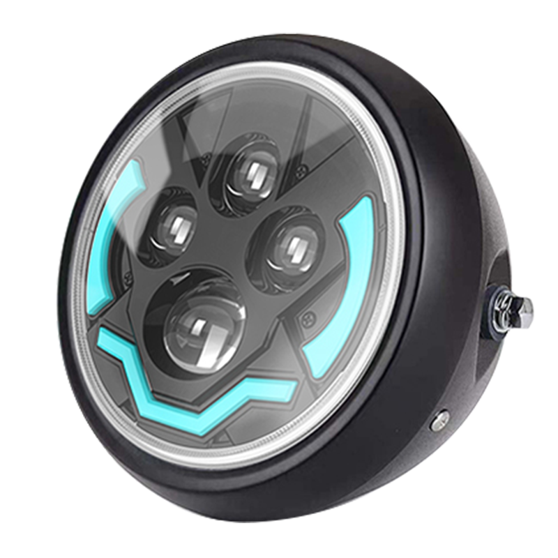 Motorcycle general LED external headlights Motorcycle electric front headlights near and far details Picture