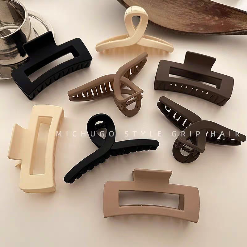 Clip para el cabello mujer gran tiburón clip clip clip para el cabello tarjeta premium sense hair grip hair clip headwear 2025 nuevos accesorios para el cabello detail image 4