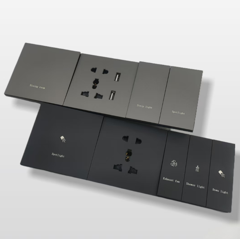 电工产品酒店系列墙壁开关英式产品多种颜色