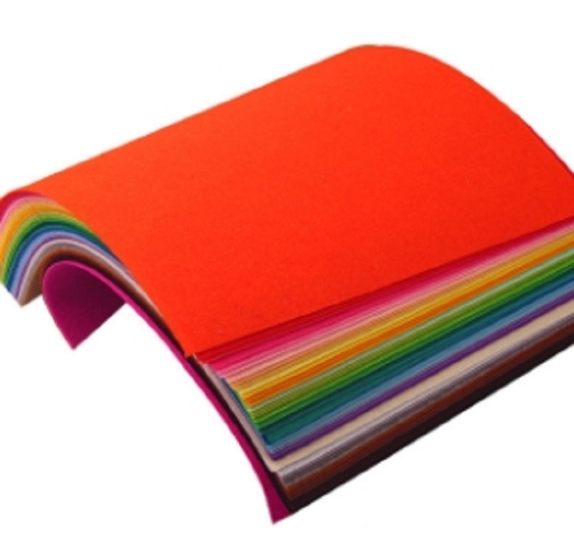 Felt roll, non-woven fabric, eco-friendly non-woven fabric, wall decoration, handmade luggage, diy needle-punched chemical fiber felt fabric, Model 02