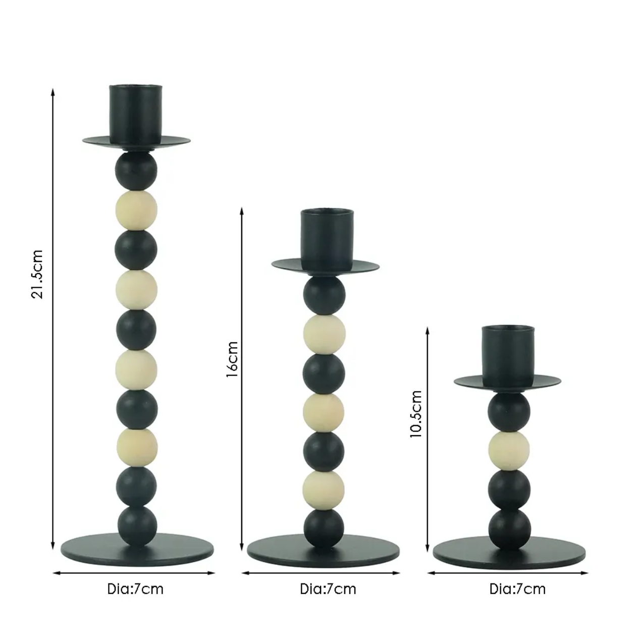 Creative model room decoration, candle holder, European-style round ball decoration, wedding home decor, romantic candlelight dinner candlestick details Picture