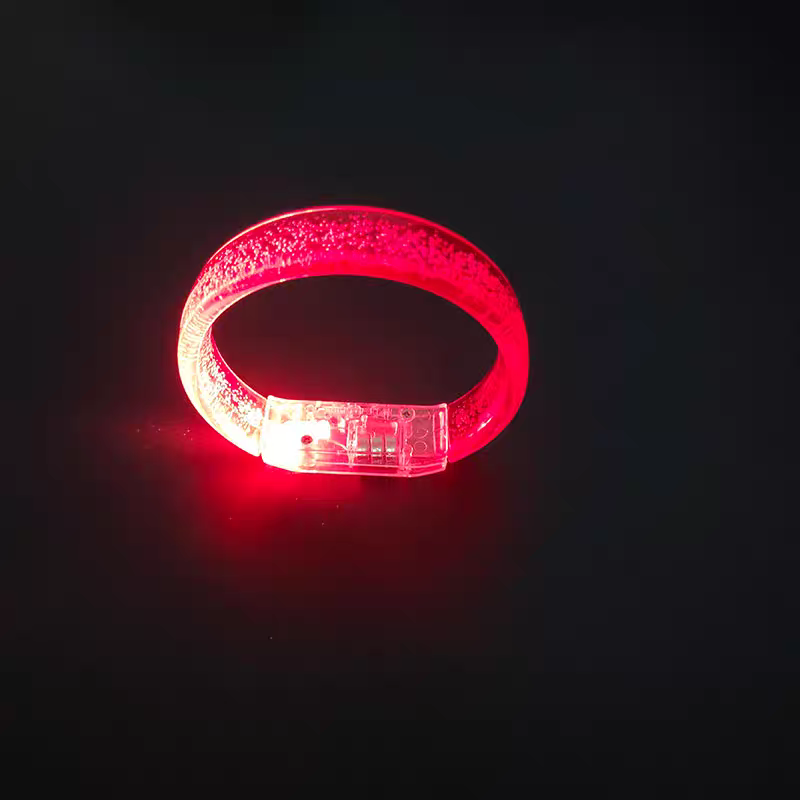 发光手环酒吧蹦迪校园KTV氛围道具演唱会应援手环LED手镯定制logo产品图