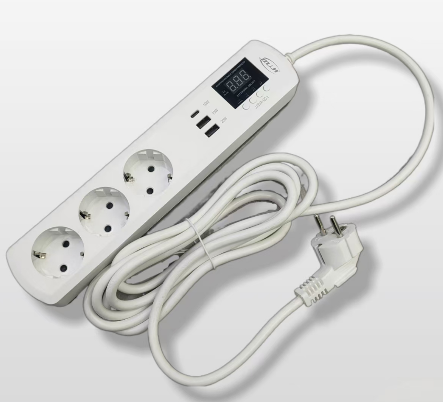 Protector de producto electrotécnico euro plug con USB+typeC Specification image