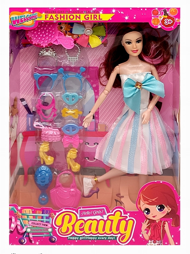 娃娃公仔实物图