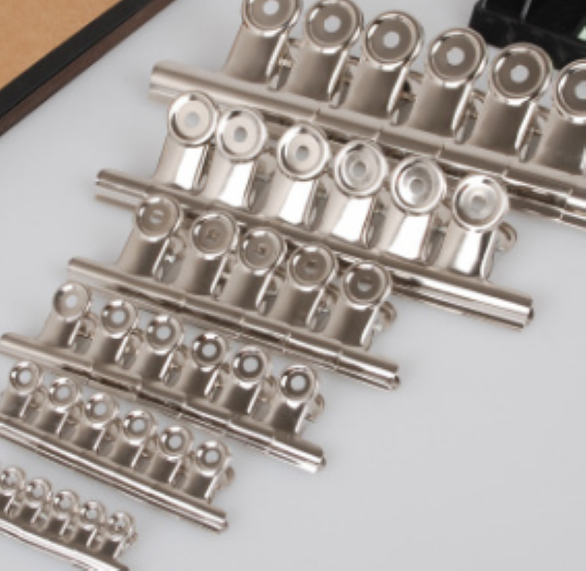 不锈钢铁夹票夹金属夹收纳夹 办公用品批发