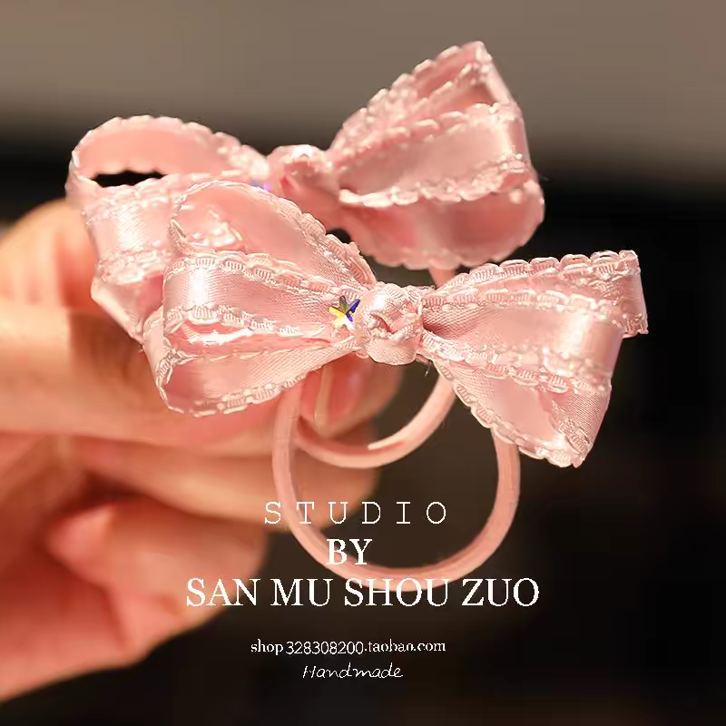 Korean-style women's hair accessory, headwear, hair tie, hair band, simple and fashionable hair accessory, hair tie, hair band, daily accessory, hair care decoration details Picture