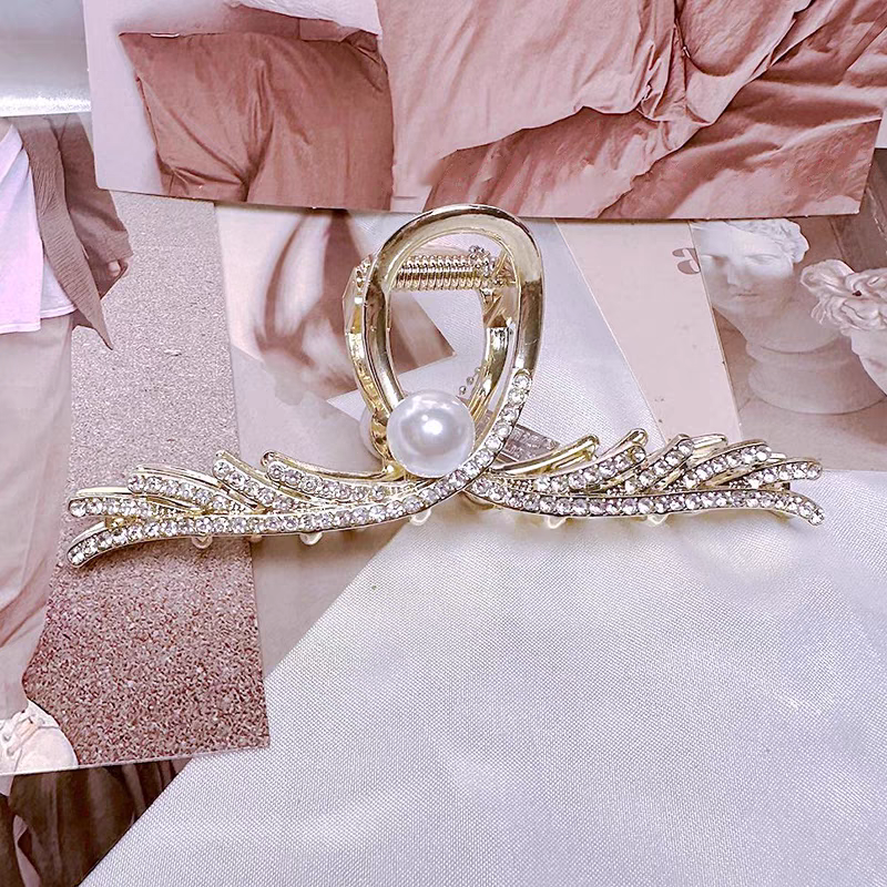 精致鲨鱼夹大号发夹女2025网红盘发抓夹后脑勺简约高级感气质头饰发夹详情图3