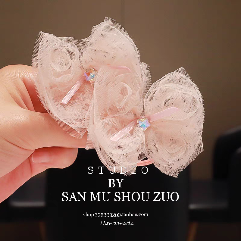 Korean-style women's hair accessory, headwear, hair tie, hair band, simple and fashionable hair accessory, hair tie, hair band, daily accessory, hair care decoration Application Scenario