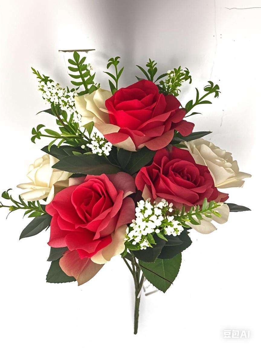仿真玫瑰花束，别再让时光偷走生活的美感，拥有这束仿真花，让每一刻都被美好环绕 。产品图