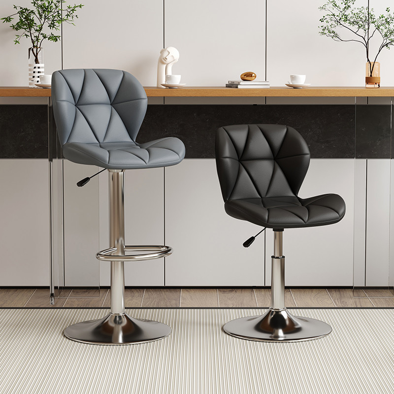 Bar stools, high stools, modern and simple bar chairs, home height-adjustable chairs, commercial cash register front desk swivel chairs, bar stools Application Scenario