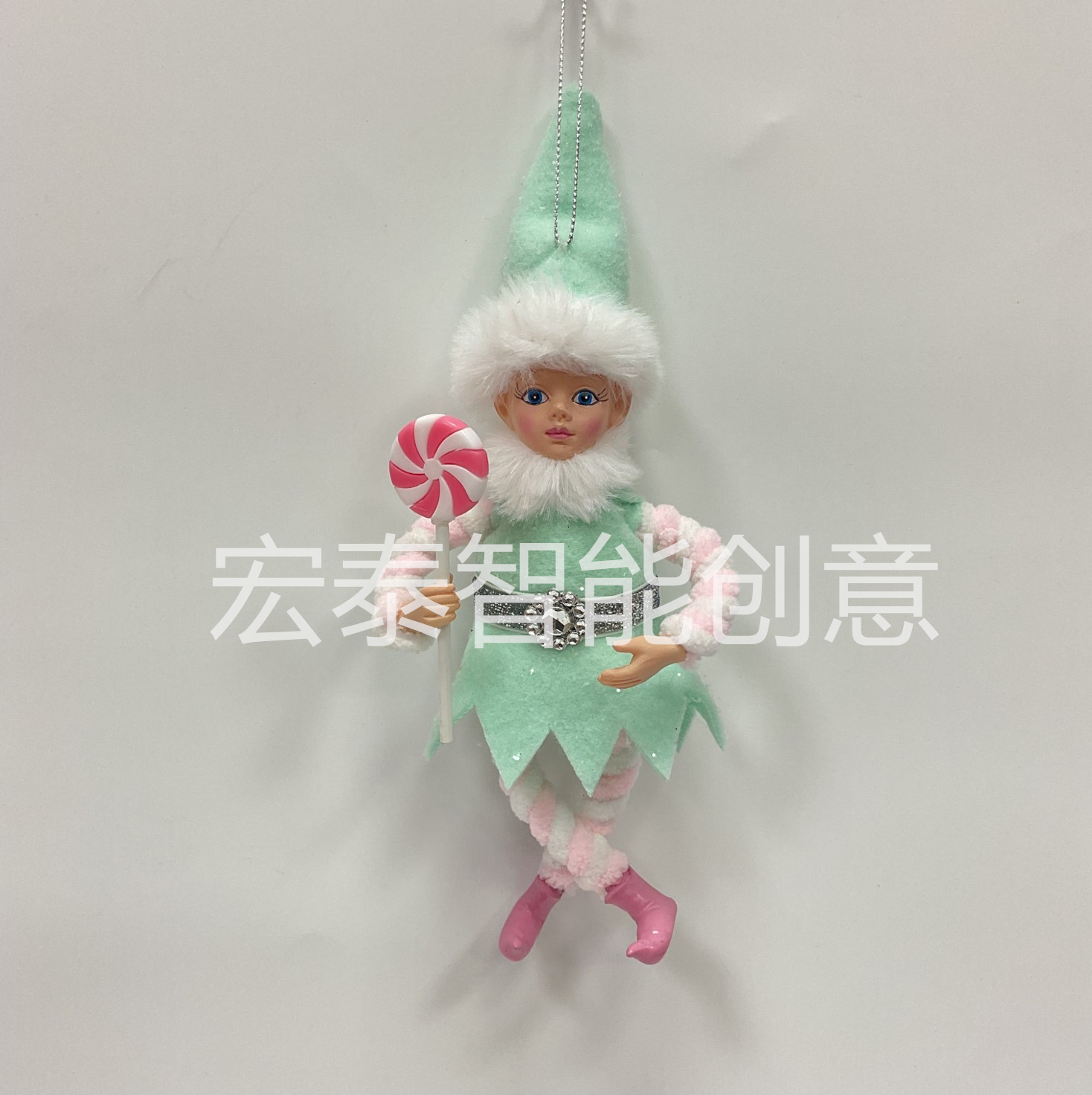 Christmas clown elves, Christmas gifts, Christmas decorations, Christmas toys, Christmas decorative pendants, plush pendants details Picture