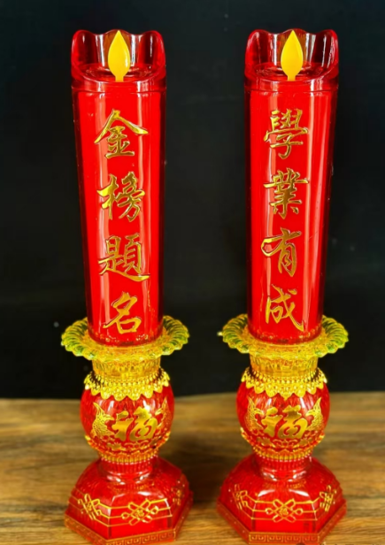  Led富贵香炉环保安全。嗯可以上电池可以插电商用安全环保led不发烫，led富贵供台香炉。
