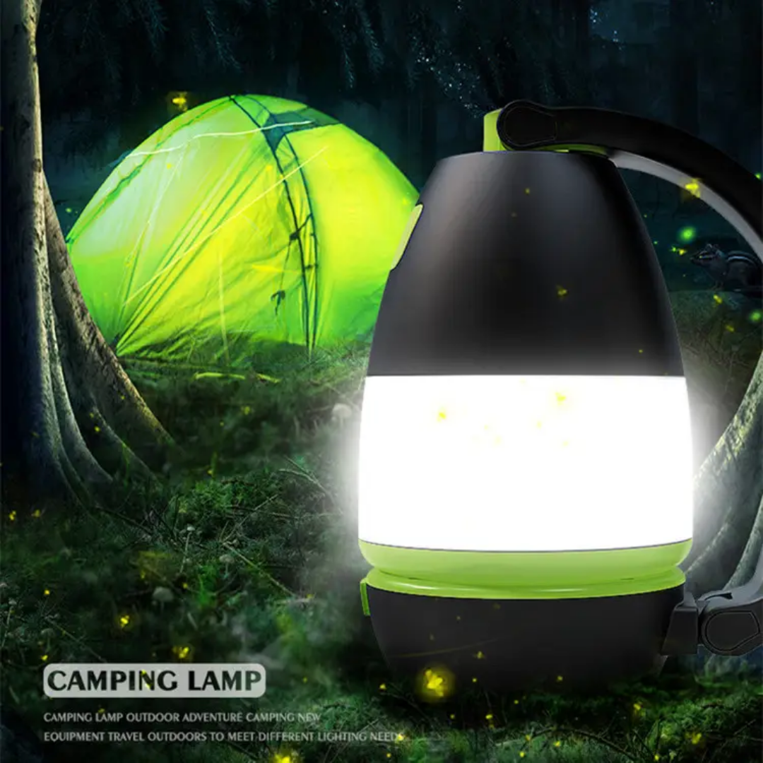 Cross-Border Outdoor Lighting Tent Light Multi-Functional Portable Camping Light Searchlight Usb Charging Table Lamp Hand Lamp 3-In-1 Night Light Creative Light details Picture