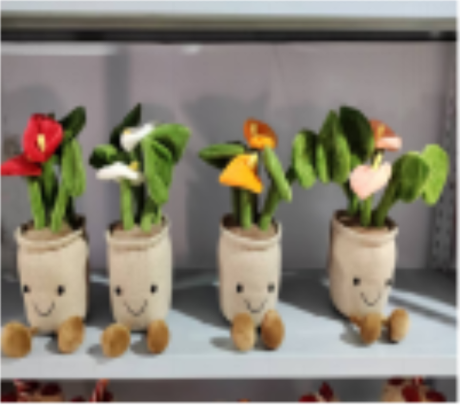 毛绒玩具公仔玩偶植物玩偶工厂直发
