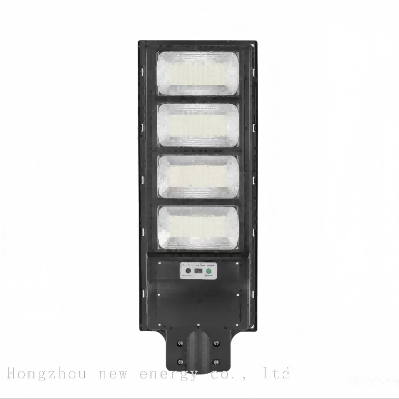 LUOTIAN integrated solar lamp AM-450W, remote control + automatic induction details Picture