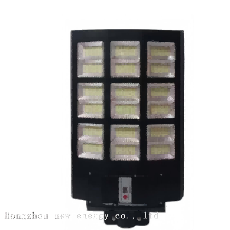 LUOTIAN integrated solar lamp AM-450W, remote control + automatic induction Specification drawing