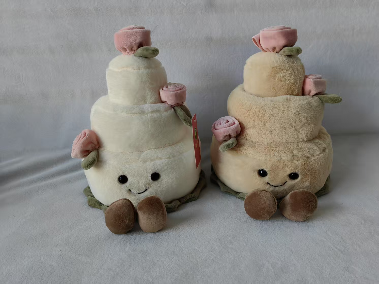 Plant dolls, plush toys, figurines, plush toy factories, straight-hair two-color plush toys Specification image