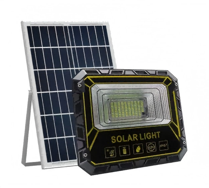 LUOTIAN split Spider-Man Solar Floodlight 200W Specification drawing