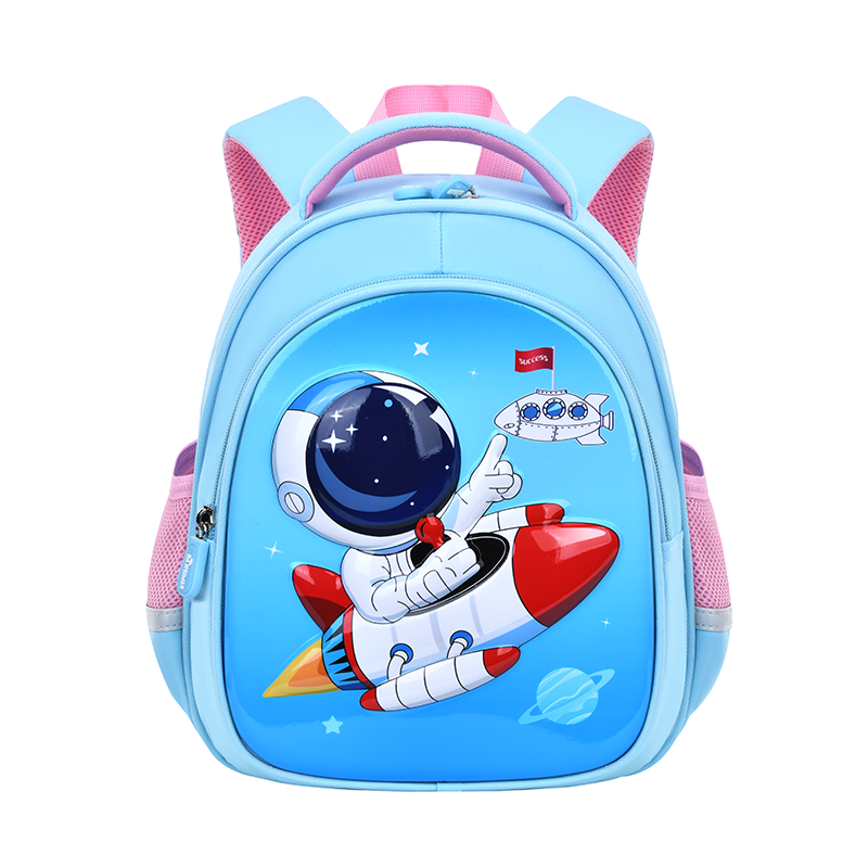 The Big-tailed cat colorful unicorn space astronaut series is a fashionable, trendy, cute and adorable schoolbag for boys and girls in kindergartens. It has a large capacity, multiple layers, is lightweight, waterproof, tear-resistant and wear-resistant. It is a perfect choice for outdoor travel and going out Specification image