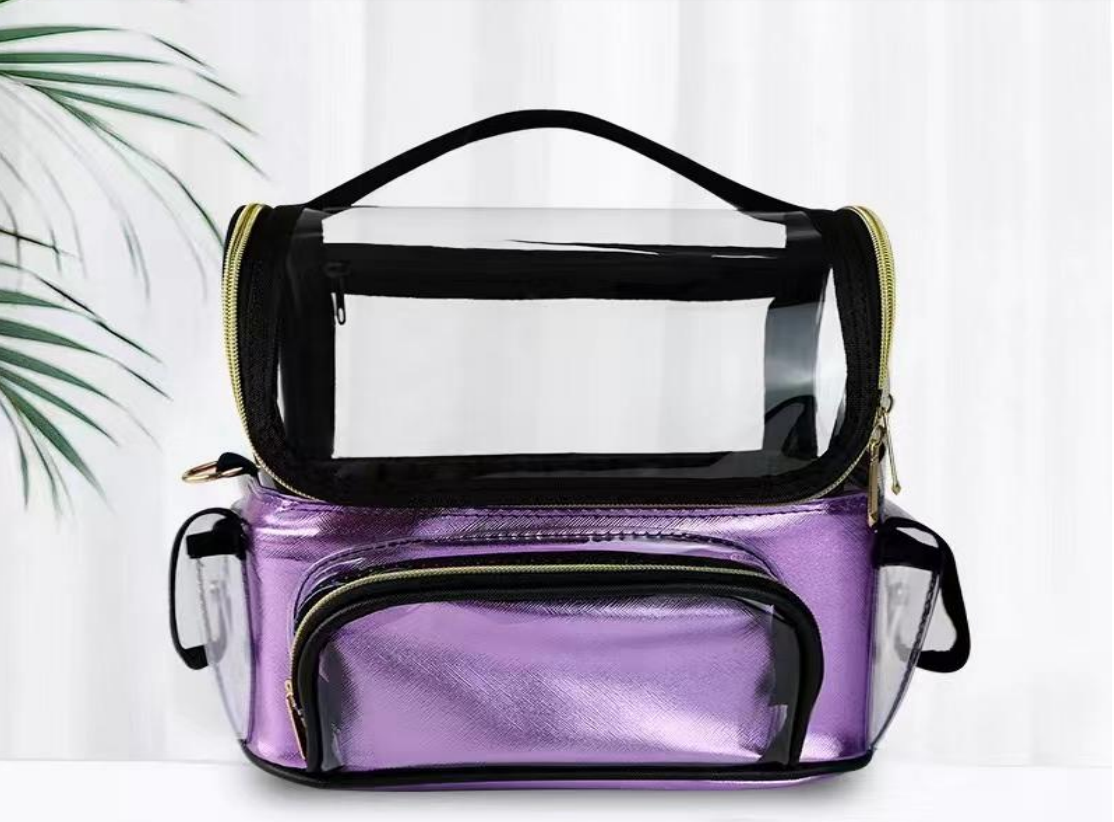 化妆箱/收纳柜桌面/化妆品伴手礼/化妆包/皮革收纳细节图