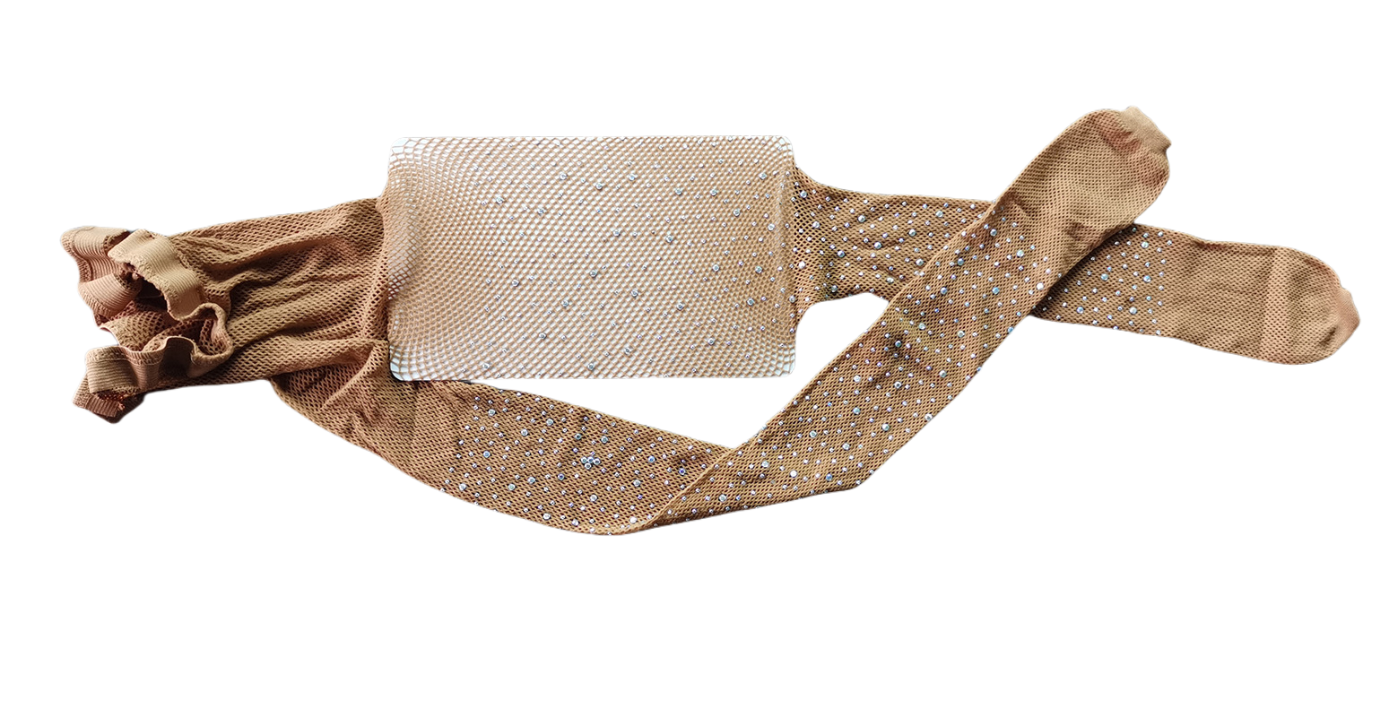Factory direct sales of brushed diamond net socks detail image 13