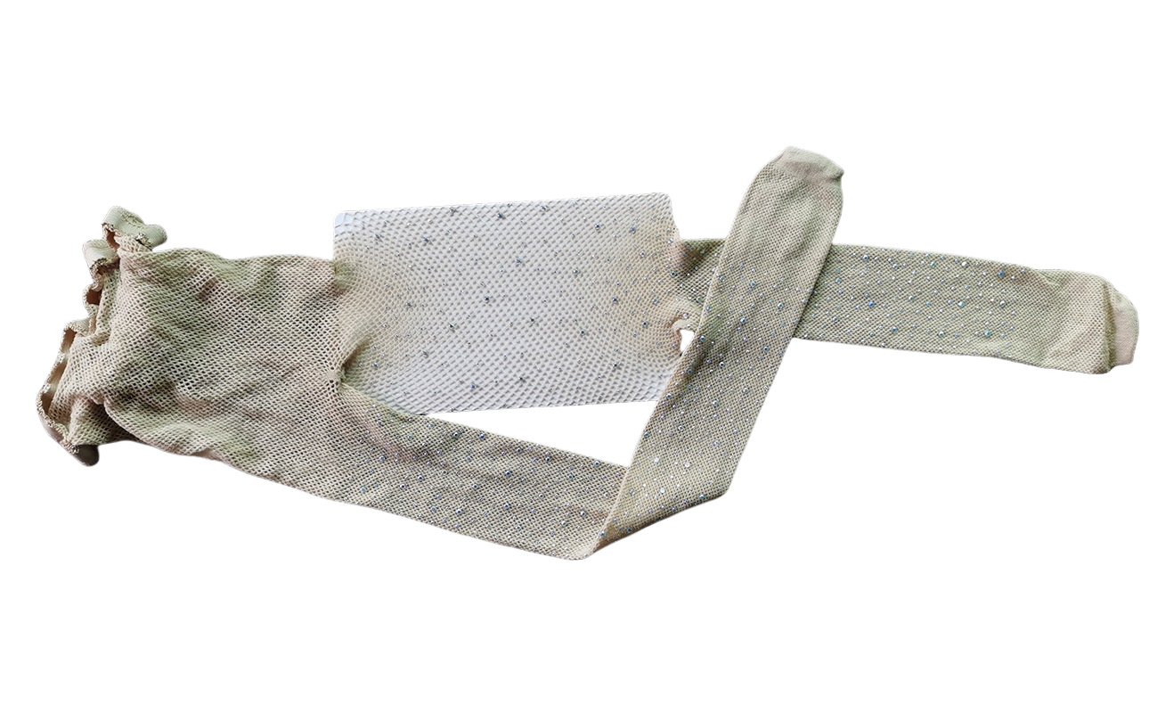 Factory direct sales of brushed diamond net socks detail image 6
