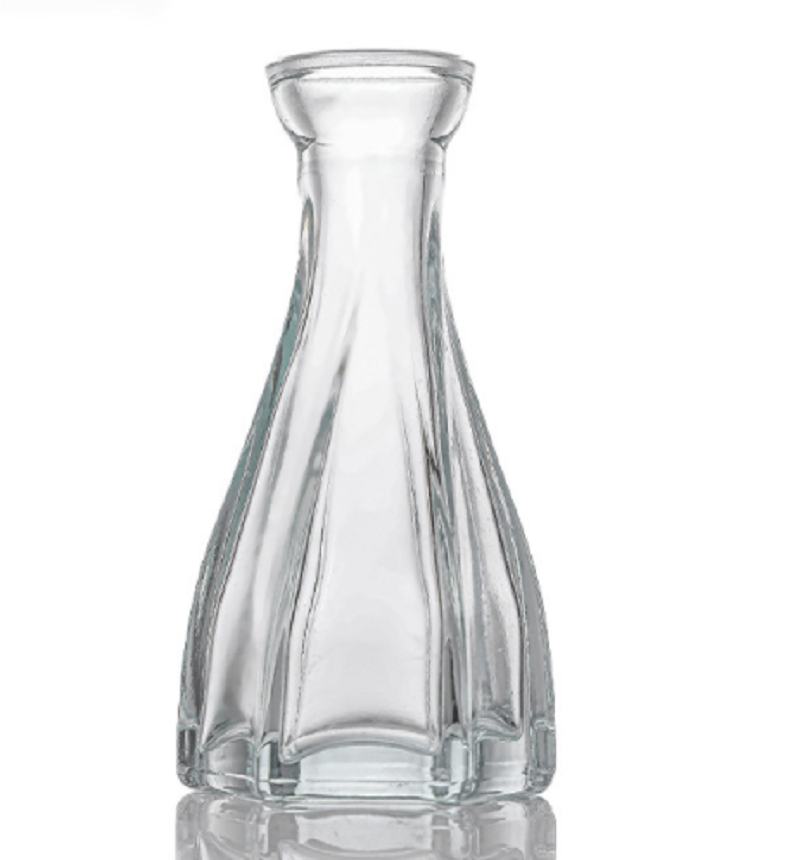 Glass transparent vase, simple machine-pressed vase wholesale, living room decoration, vase glass 02 style Glass transparent vase, simple machine-pressed vase wholesale, living room decoration, vase glass 02 style