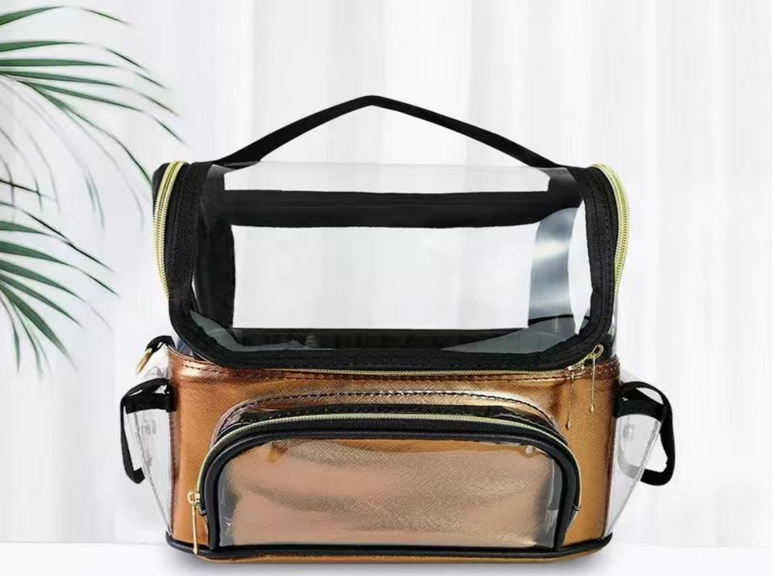 化妆箱/收纳柜桌面/化妆品伴手礼/化妆包/皮革收纳产品图