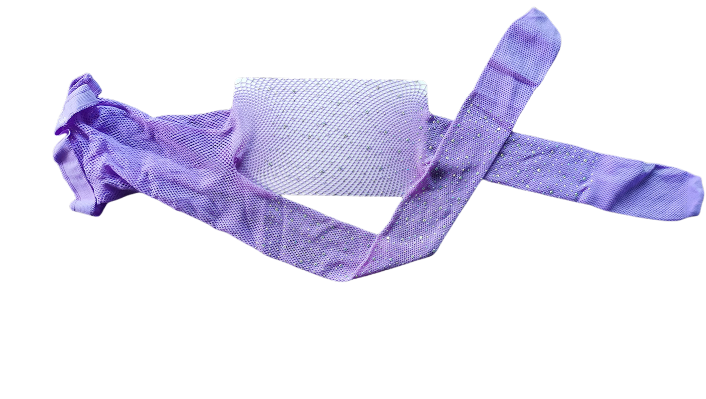 Factory direct sales of brushed diamond net socks detail image 3