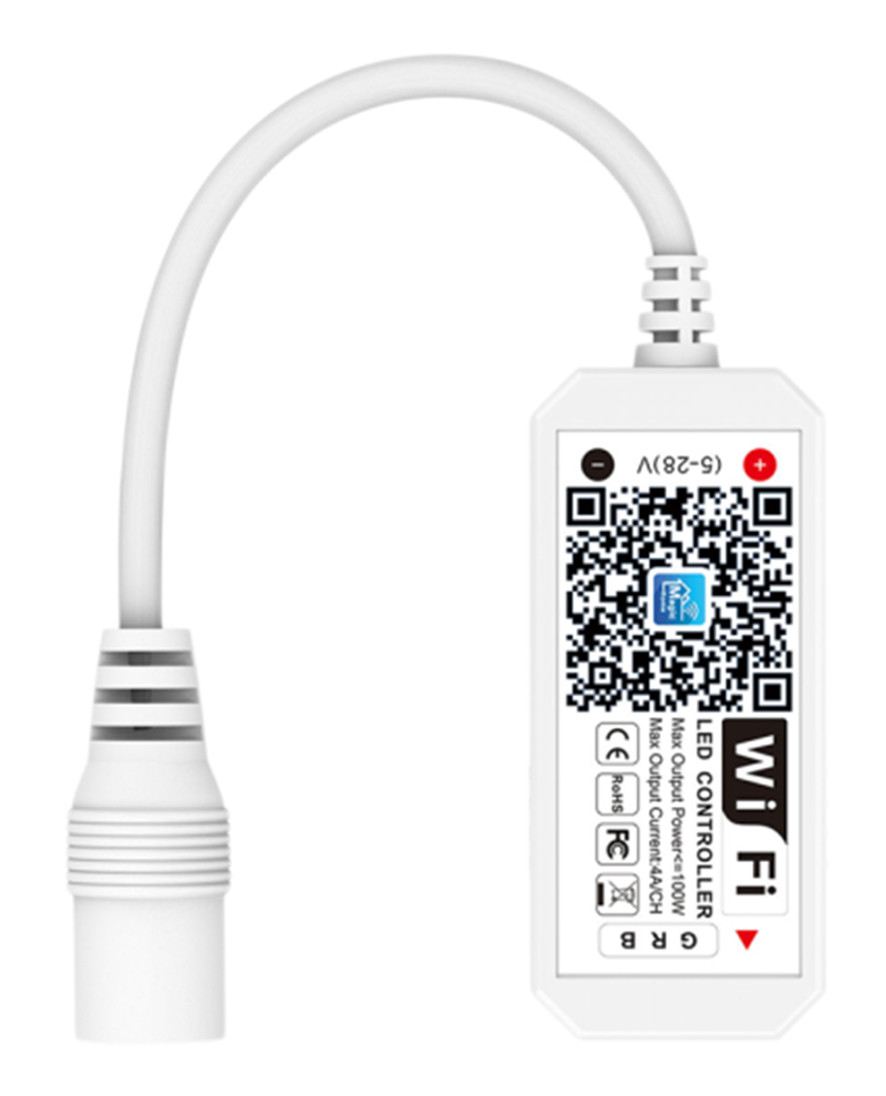 智能家居灯控制器 灯摇控器遥控开关 迷你wifi RGB LED 控制器灯摇控器