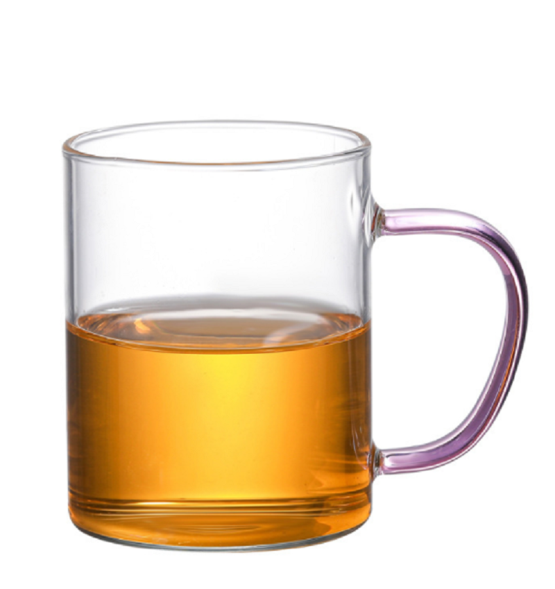 玻璃杯家用水杯早餐杯啤酒杯子果汁咖啡杯泡茶杯01款