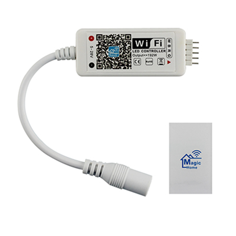 智能家居灯控制器 灯摇控器遥控开关 迷你wifi RGB LED 375控制器灯摇控器