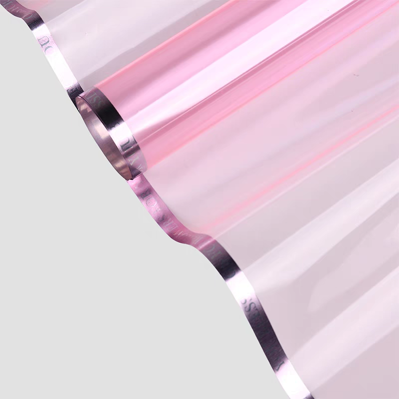 Pengfa Packaging Factory Store's popular colored gold fluorescent flower wrapping paper, English edge jelly film, waterproof transparent cellophane, flower wrapping paper, special flower wrapping paper for flower bouquets and flower shops, Valentine's Day wrapping paper, thickened waterproof detail image 20