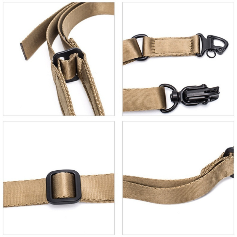 MS2绳任务绳CS战术带背带挂绳背带绳多用途任务绳单双点 厂家直销