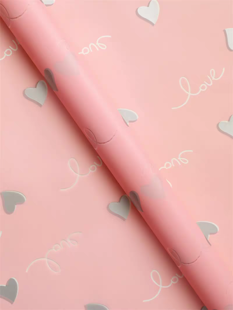 Pengfa Packaging Factory Store's Heartfelt Love, People's Day Neon Paper, Flower Wrapping Paper, Rose bouquet wrapping Paper, matte paper, Flower shop floral art materials, Special flower wrapping Paper for flower shops, thickened waterproof wrapping paper, bouquet wrapping paper, bouquet wrapping detail image 13