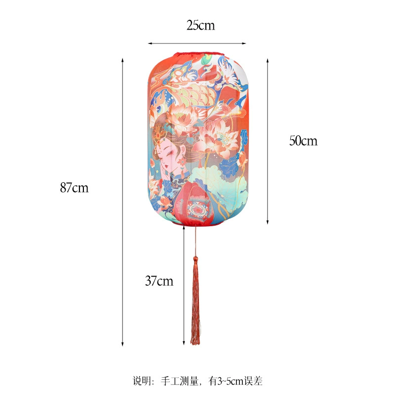 中式国潮古风灯笼户外餐厅饭店街道景区商场花吊装饰网红灯笼墙灯具灯饰装饰灯灯具灯饰装饰灯详情图7