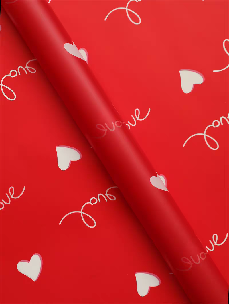 Pengfa Packaging Factory Store's Heartfelt Love, People's Day Neon Paper, Flower Wrapping Paper, Rose bouquet wrapping Paper, matte paper, Flower shop floral art materials, Special flower wrapping Paper for flower shops, thickened waterproof wrapping paper, bouquet wrapping paper, bouquet wrapping detail image 12